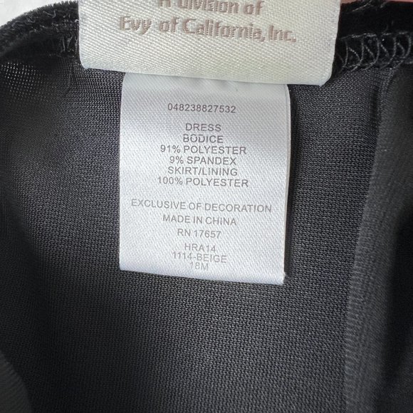 Toddler Sz 18M Kidture  Collection (Division of Ivy of CA) Black White - Picture 5 of 6